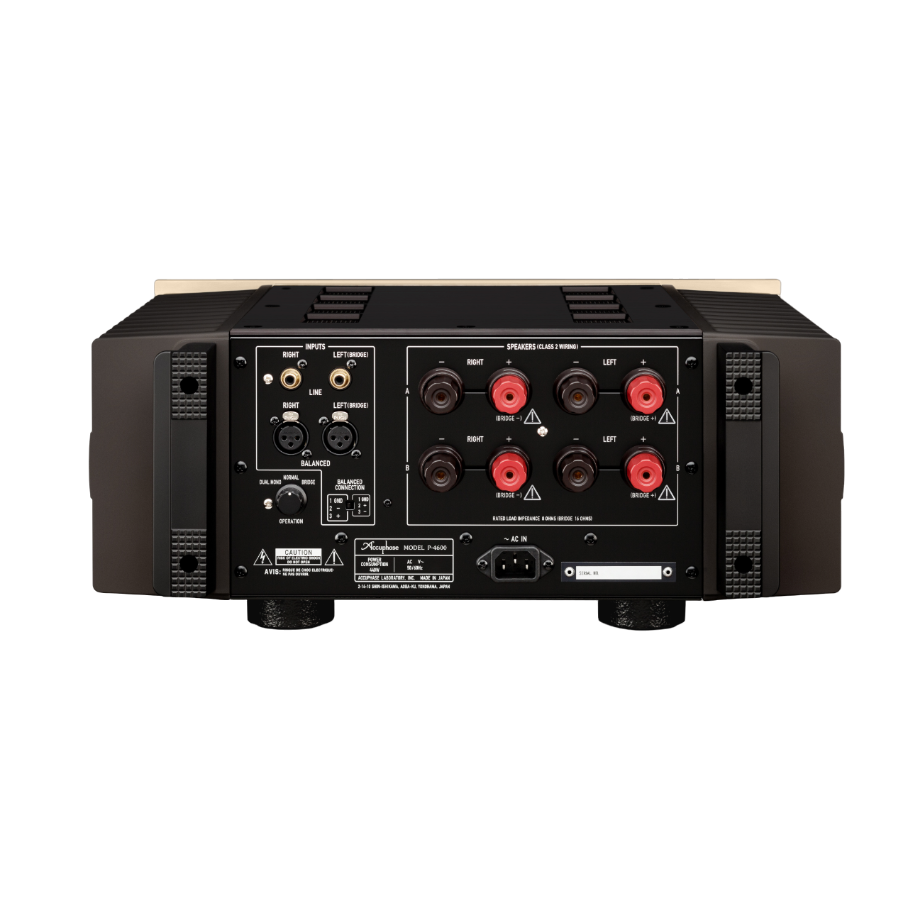 P-4600 | Amplificateur Stéréo