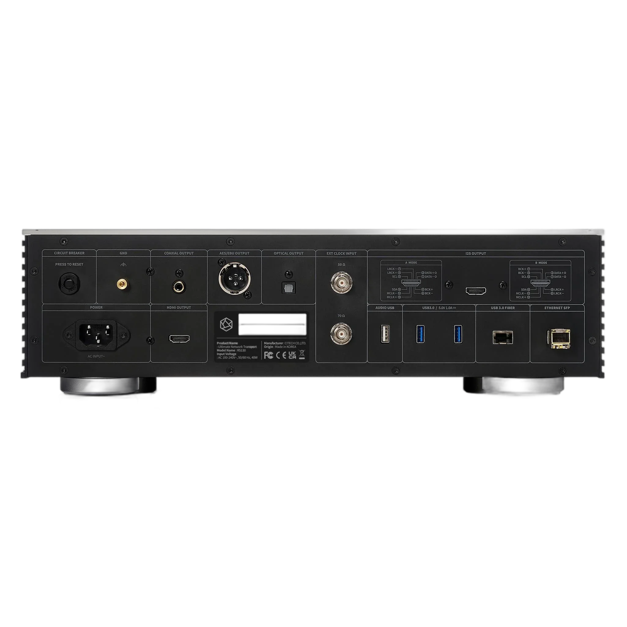 RS130 | Network Audio Transport