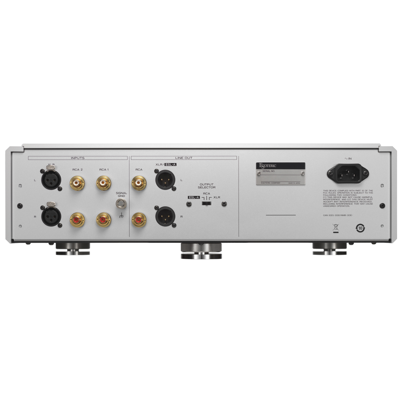 E-02 | Étage Phono