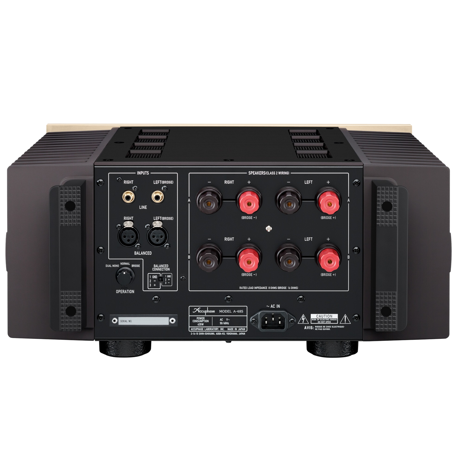 A-48S | Stereo Amplifier | Class-A
