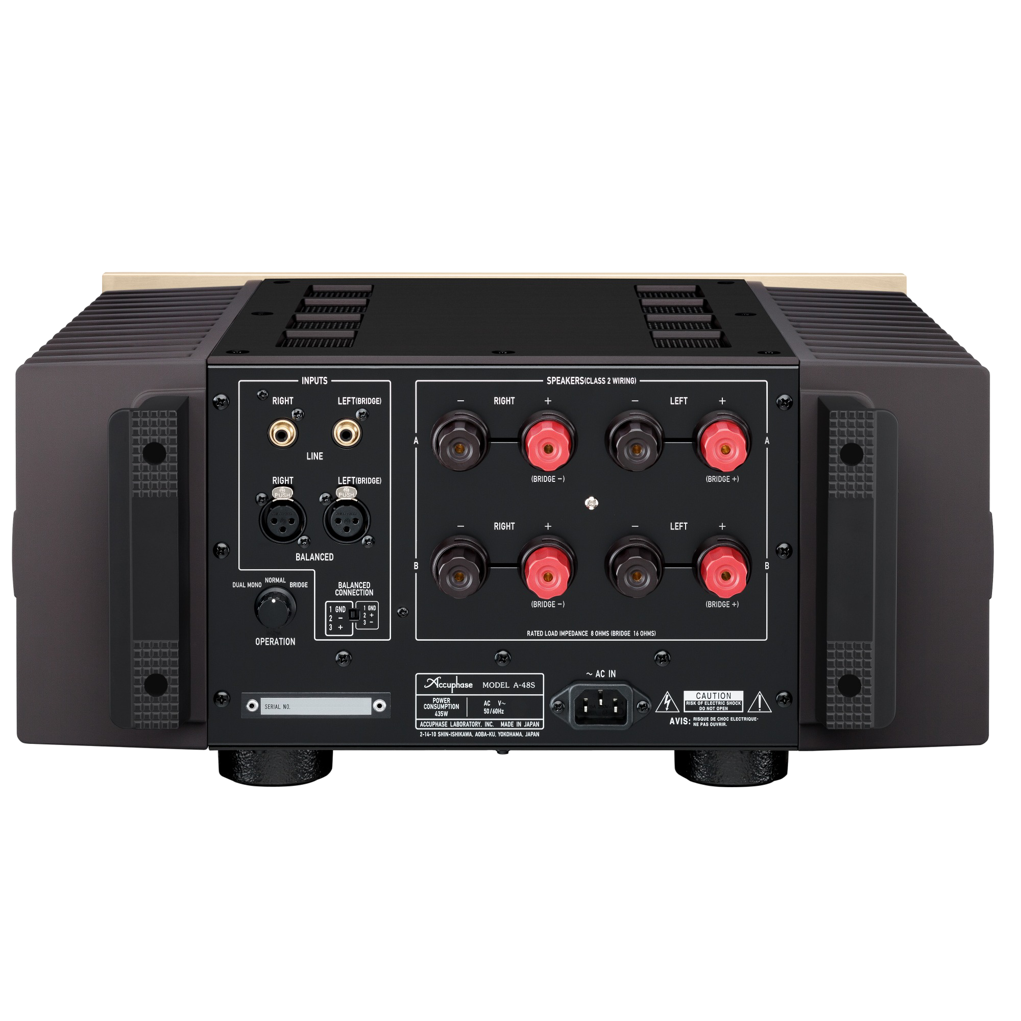 A-48S | Stereo Amplifier | Class-A