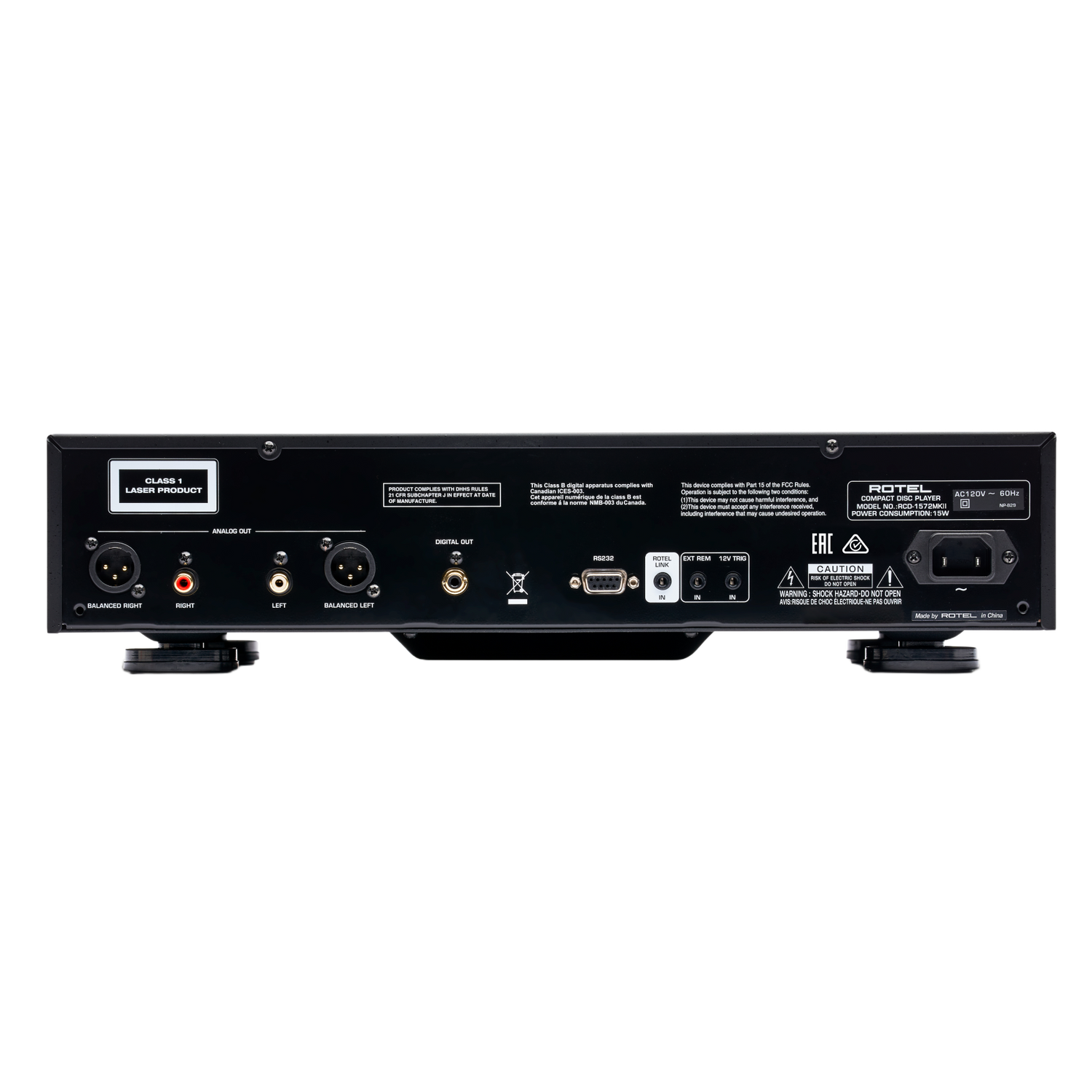 RCD-1572MKII | Lecteur CD