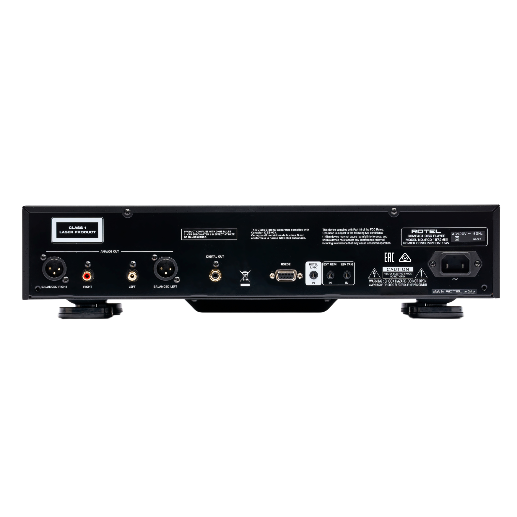 RCD-1572MKII | Lecteur CD
