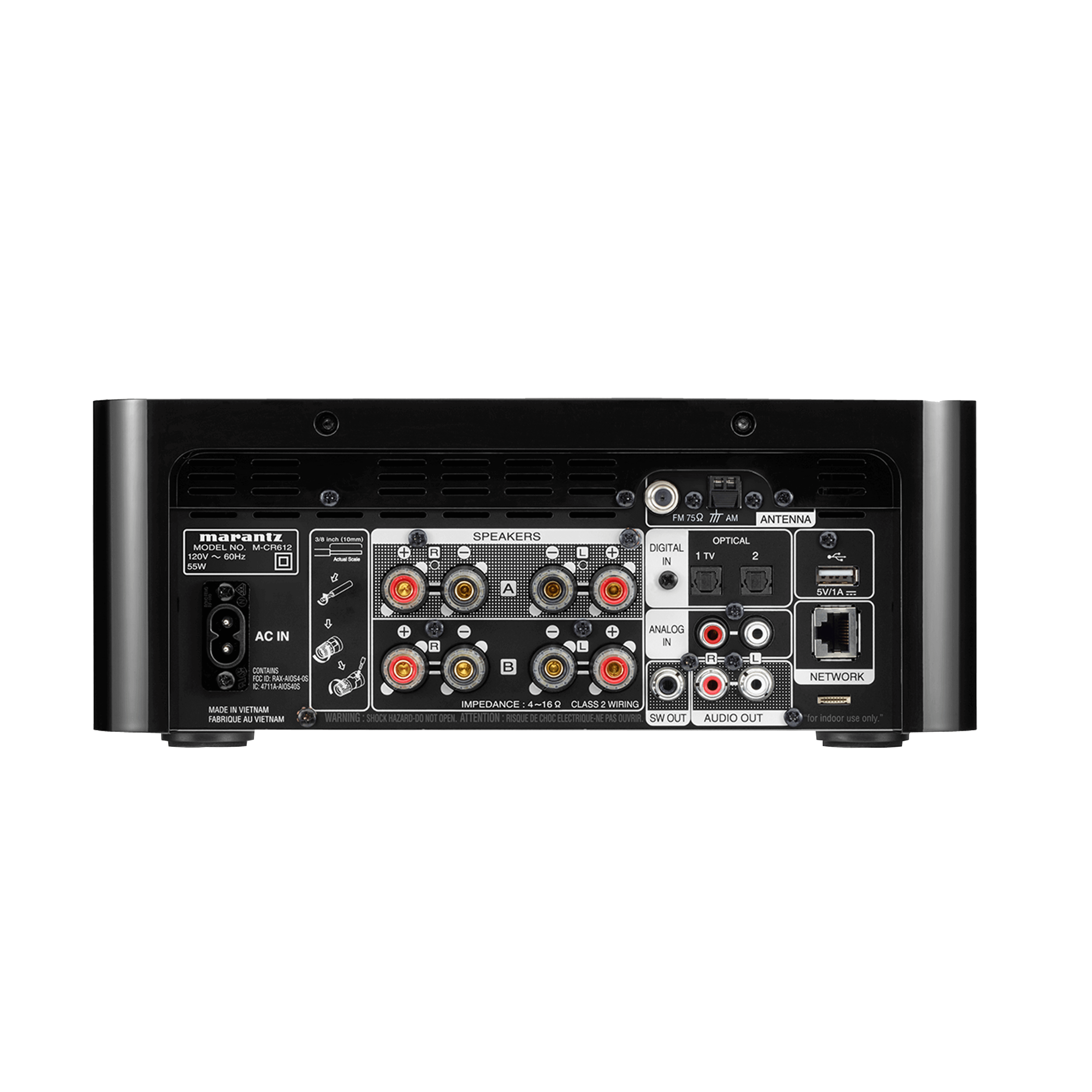 M-CR612 | Network Integrated Amplifier