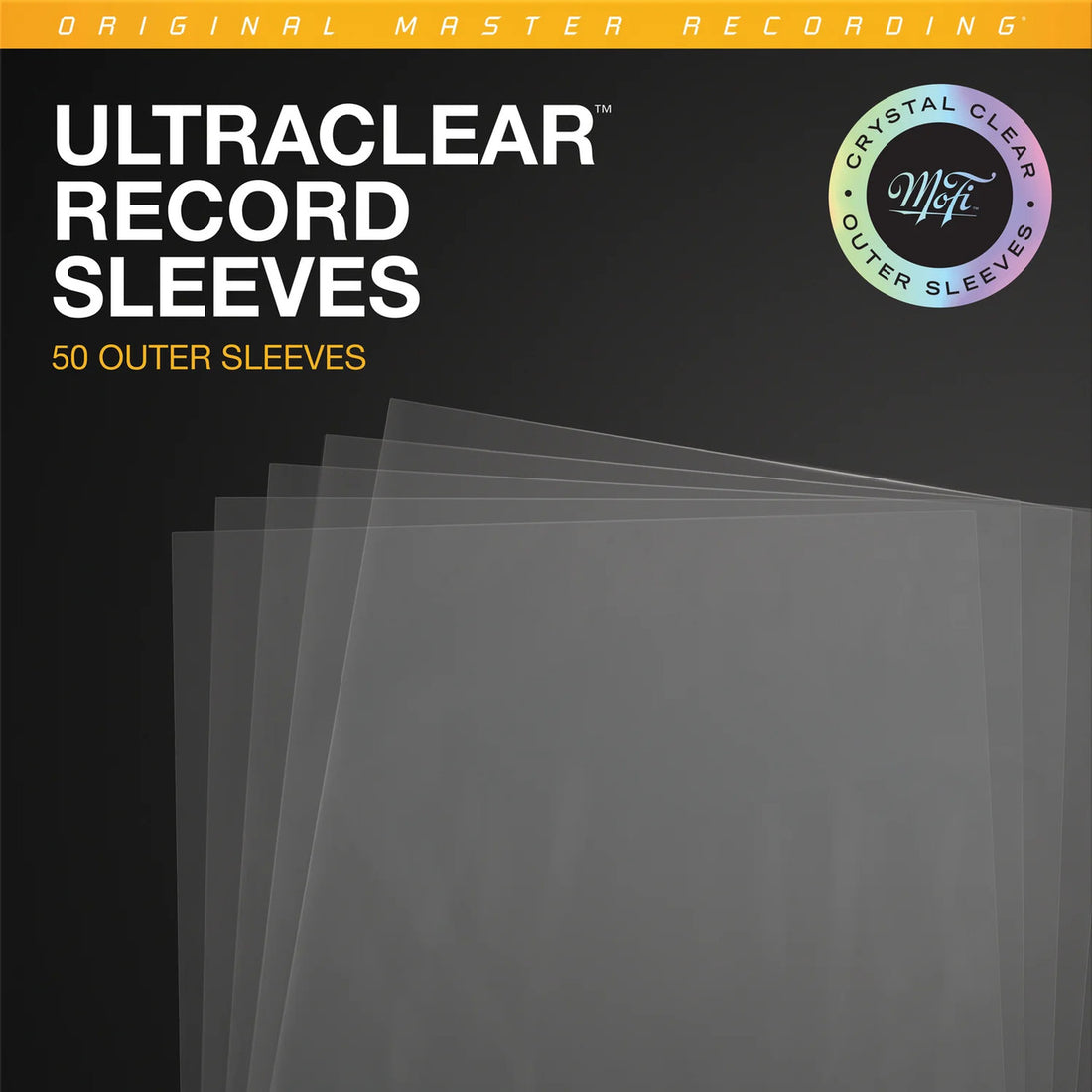 Archival Record Sleeves [UltraClear] (50 units)