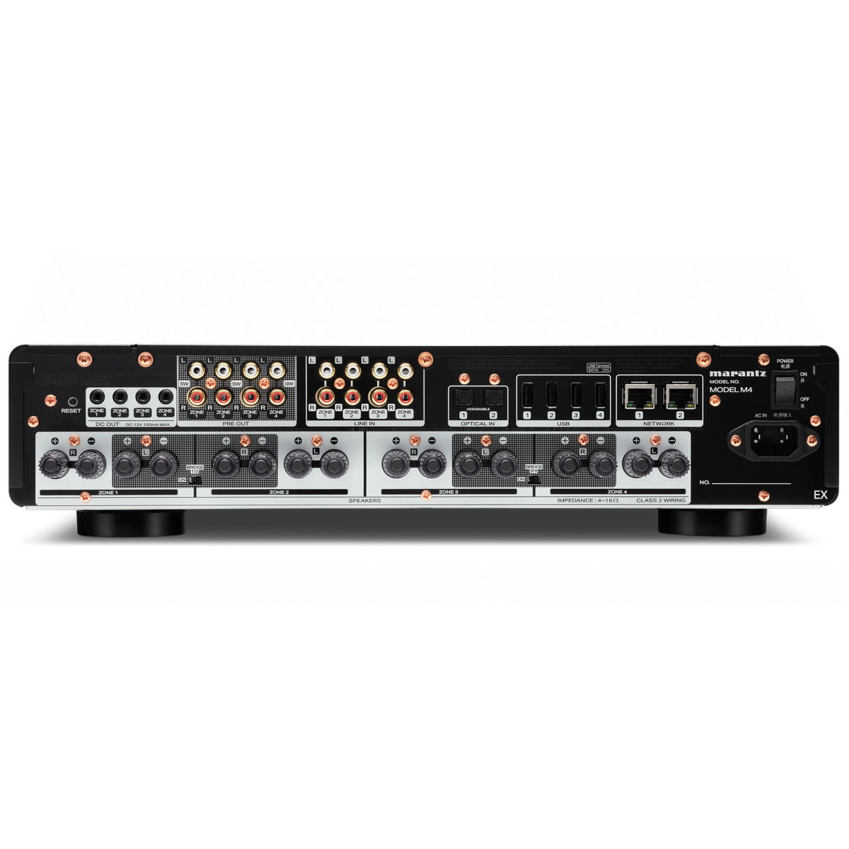 MODEL M4 | Multi-Zone Amplifier