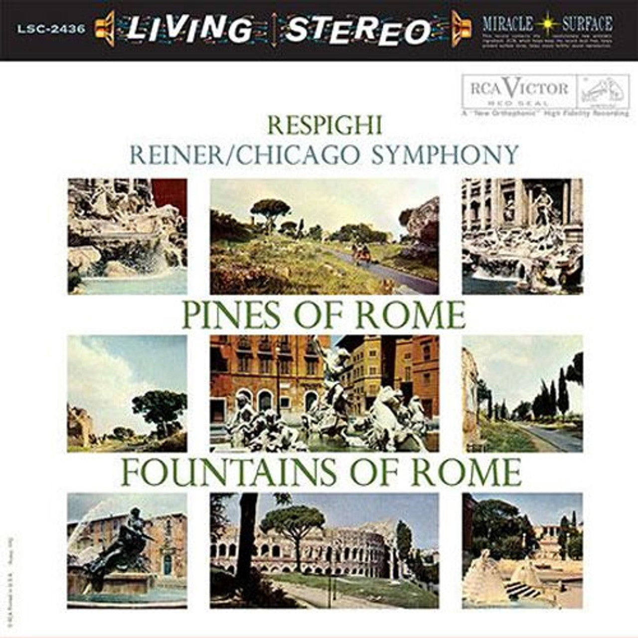 Fritz Reiner | Respighi Pines Of Rome &amp; Fountains Of Rome